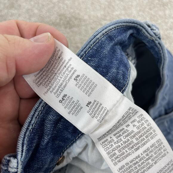 MOTHER Women Jeans Size 32 Blue The Looker Ankle 28" Inseam Stretch 52-51 - Picture 6 of 11